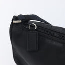 PRADA Accessory Pouch Nylon Black Silver Auth 212103V-18