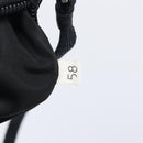 PRADA Accessory Pouch Nylon Black Silver Auth 212103V-23