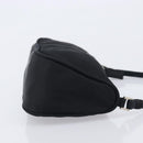 PRADA Accessory Pouch Nylon Black Silver Auth 212103V-4