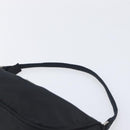 PRADA Accessory Pouch Nylon Black Silver Auth 212103V-9