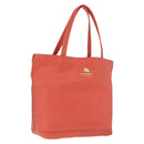 BURBERRY Blue Label Tote Bag Leather Pink Gold Auth 212104A-1