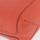 BURBERRY Blue Label Tote Bag Leather Pink Gold Auth 212104A-10