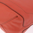 BURBERRY Blue Label Tote Bag Leather Pink Gold Auth 212104A-13