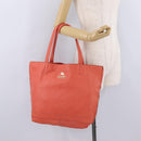 BURBERRY Blue Label Tote Bag Leather Pink Gold Auth 212104A-20