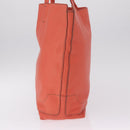 BURBERRY Blue Label Tote Bag Leather Pink Gold Auth 212104A-4