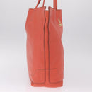 BURBERRY Blue Label Tote Bag Leather Pink Gold Auth 212104A-5