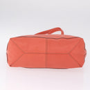 BURBERRY Blue Label Tote Bag Leather Pink Gold Auth 212104A-9