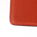 GUCCI Interlocking Long Wallet Leather Outlet Orange Gold 449397 Auth 212115A-15