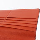 GUCCI Interlocking Long Wallet Leather Outlet Orange Gold 449397 Auth 212115A-19