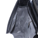 GUCCI Shoulder Bag Patent Leather Black Silver 000 1013 0506 Auth 212123-17