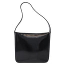 GUCCI Shoulder Bag Patent Leather Black Silver 000 1013 0506 Auth 212123-3