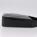 GUCCI Shoulder Bag Patent Leather Black Silver 000 1013 0506 Auth 212123-4
