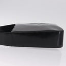 GUCCI Shoulder Bag Patent Leather Black Silver 000 1013 0506 Auth 212123-5