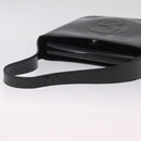 GUCCI Shoulder Bag Patent Leather Black Silver 000 1013 0506 Auth 212123-7