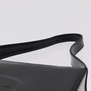 GUCCI Shoulder Bag Patent Leather Black Silver 000 1013 0506 Auth 212123-8