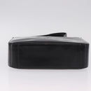 GUCCI Shoulder Bag Patent Leather Black Silver 000 1013 0506 Auth 212123-9