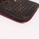 LOUIS VUITTON Perfo Pochette Cles Coin Purse Orange M95222 LV Auth 212126-11
