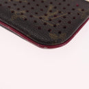 LOUIS VUITTON Perfo Pochette Cles Coin Purse Orange M95222 LV Auth 212126-13