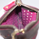 LOUIS VUITTON Perfo Pochette Cles Coin Purse Orange M95222 LV Auth 212126-18