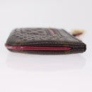 LOUIS VUITTON Perfo Pochette Cles Coin Purse Orange M95222 LV Auth 212126-4