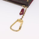 LOUIS VUITTON Perfo Pochette Cles Coin Purse Orange M95222 LV Auth 212126-8