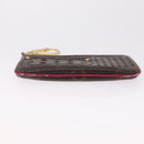 LOUIS VUITTON Perfo Pochette Cles Coin Purse Orange M95222 LV Auth 212126-9
