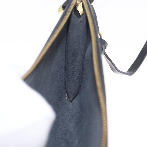 LOUIS VUITTON Epi Pochette Accessoires Pouch Black M52982 LV Auth 212129V