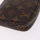 LOUIS VUITTON Monogram Pochette Accessoires Pouch M51980 LV Auth 212132V-15