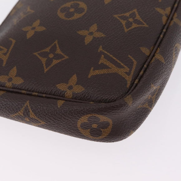 LOUIS VUITTON Monogram Pochette Accessoires Pouch M51980 LV Auth 212132V