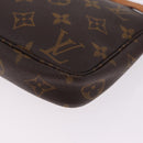 LOUIS VUITTON Monogram Pochette Accessoires Pouch M51980 LV Auth 212132V-16