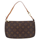 LOUIS VUITTON Monogram Pochette Accessoires Pouch M51980 LV Auth 212132V-2