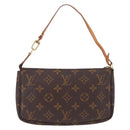 LOUIS VUITTON Monogram Pochette Accessoires Pouch M51980 LV Auth 212132V-3