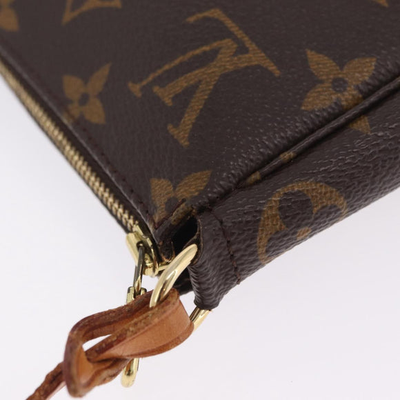 LOUIS VUITTON Monogram Pochette Accessoires Pouch M51980 LV Auth 212132V
