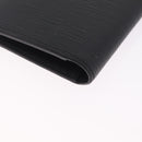 LOUIS VUITTON Epi Portefeuille Braza Long Wallet Black M60622 LV Auth 212146A-11