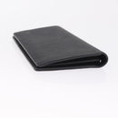 LOUIS VUITTON Epi Portefeuille Braza Long Wallet Black M60622 LV Auth 212146A-6
