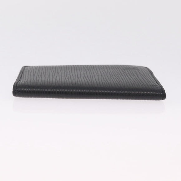 LOUIS VUITTON Epi Organizer Dupoch Card Case Black M63582 LV Auth 212151A