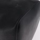LOUIS VUITTON Epi Keepall 50 Boston Bag Black M42962 LV Auth 212156A-11