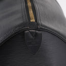 LOUIS VUITTON Epi Keepall 50 Boston Bag Black M42962 LV Auth 212156A-18