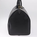 LOUIS VUITTON Epi Keepall 50 Boston Bag Black M42962 LV Auth 212156A-5