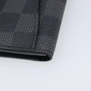 LOUIS VUITTON Damier Graphite Organizer Dupoch Card Case N63257 LV Auth 212163M-10