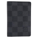 LOUIS VUITTON Damier Graphite Organizer Dupoch Card Case N63257 LV Auth 212163M-2