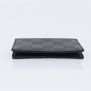 LOUIS VUITTON Damier Graphite Organizer Dupoch Card Case N63257 LV Auth 212163M-4