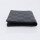 LOUIS VUITTON Damier Graphite Organizer Dupoch Card Case N63257 LV Auth 212163M-6