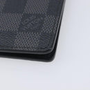 LOUIS VUITTON Damier Graphite Organizer Dupoch Card Case N63257 LV Auth 212163M-8