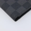 LOUIS VUITTON Damier Graphite Organizer Dupoch Card Case N63257 LV Auth 212163M-9