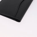 LOUIS VUITTON Epi Organizer Dupoch Card Case Black M63582 LV Auth 212164-11
