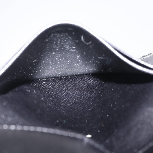 LOUIS VUITTON Epi Organizer Dupoch Card Case Black M63582 LV Auth 212164