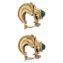 GIVENCHY Earring Metal Gold Auth 212165M-16