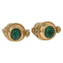 GIVENCHY Earring Metal Gold Auth 212165M-2