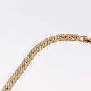 Christian Dior Necklace Metal Gold Auth 212167M-15